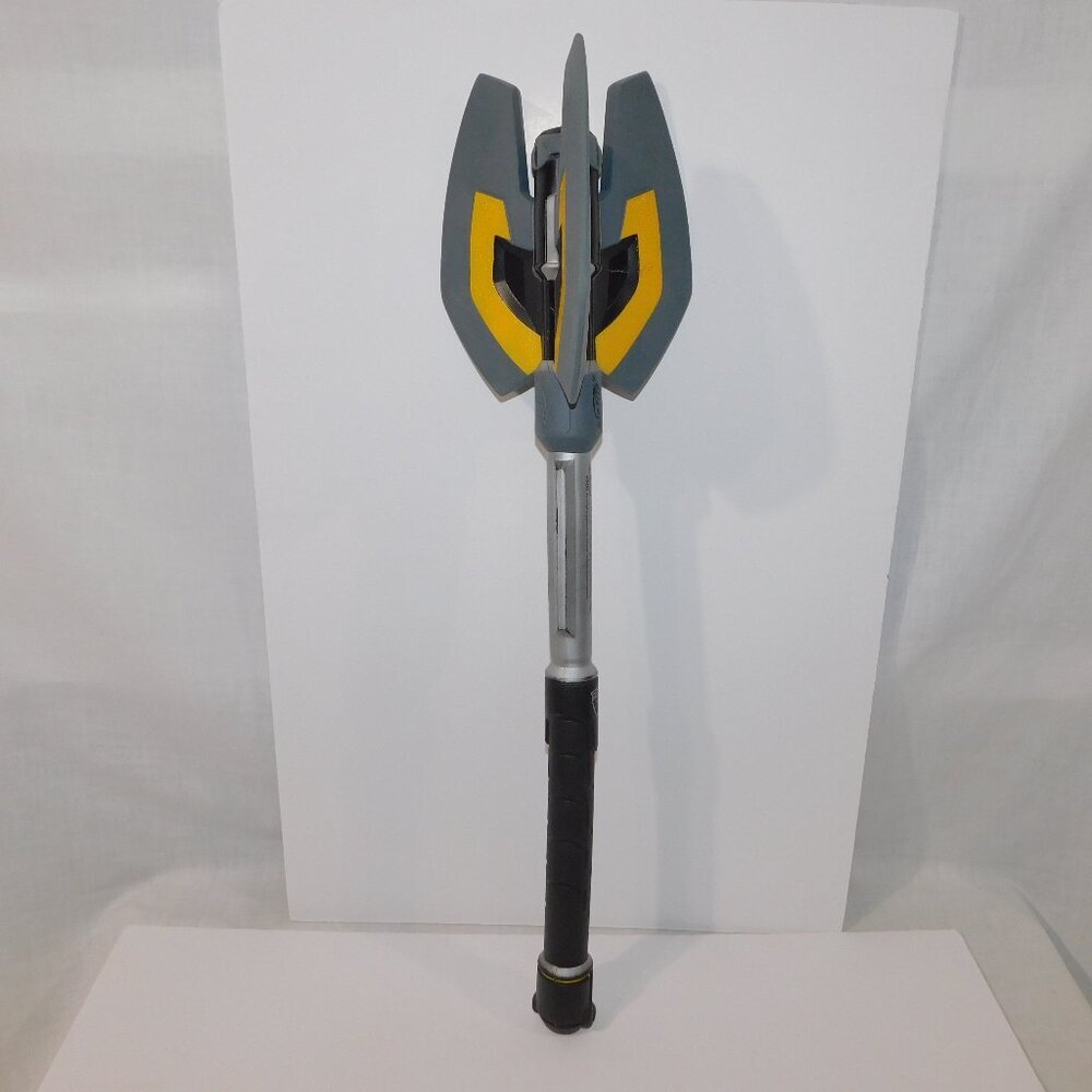 Nerf Battle Axe Weapon N-Force Master Mace 3 Blade 28" Long Hasbro Foam Cosplay